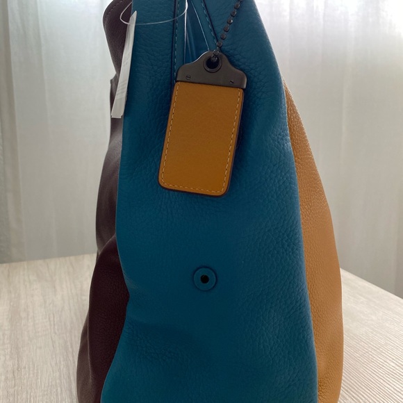 Coach Women's Goldenrod Bandit Hobo 39 - Picture 6 of 11